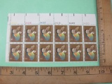 Large Block of 12 Henry O. Tanner 8-Cent US Postage Stamps, Scott #1486