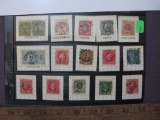 Swedish Stamps, 1890's 1900's from various cities, Hudikswall, Hossna, Hotnaryd, Hede and others,