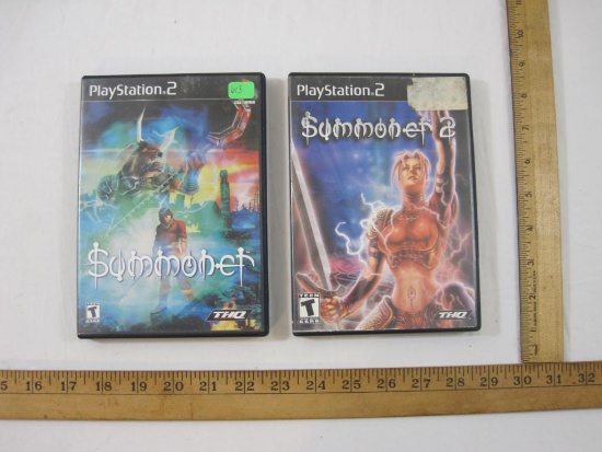 Two PS2 Games including Summoner and Summoner 2, games have been tested and work properly, 11 oz