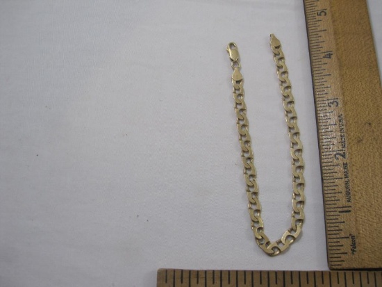 Beautiful 14 K Gold Link Bracelet, RVL 14 K, 8.5 g