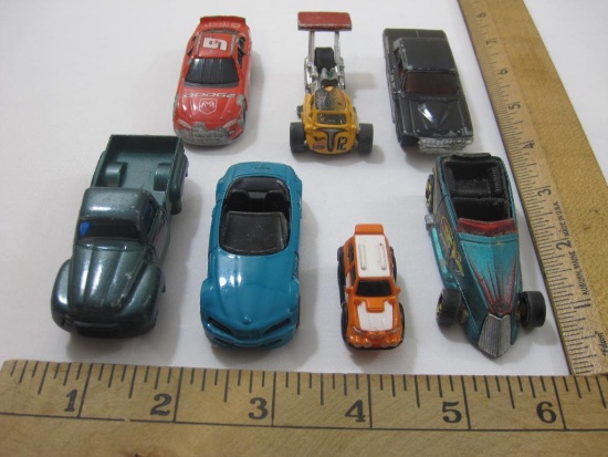 7 Miniature Cars from Hot Wheels and more