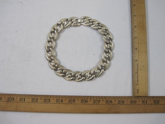 Vintage Silver Tone Necklace, 3 oz