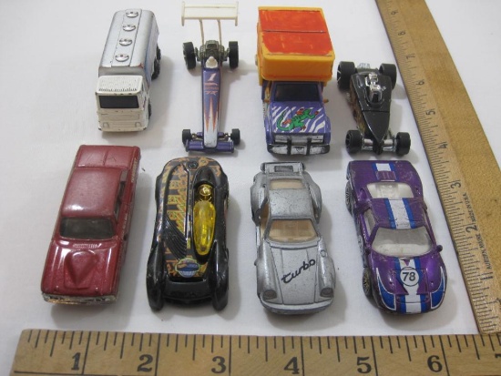 8 Miniature Cars from Hot Wheels, Maisto and more including Roger Energy Company tanker