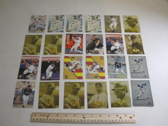 Lot of Assorted Baseball Cards from Various Brands and Years including Mark McGwire, Sammy Sosa, Cal