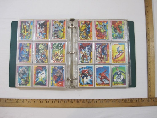 Large Lot of Marvel Comics Super Heroes Cards 1990-1992, 3 lbs 12 oz