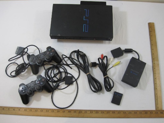 PlayStation 2 PS2 Game Console with Controller, Power Supply and AV Cords, system has been tested