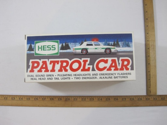 1993 Hess Patrol Car in original box, 1 lb 9 oz