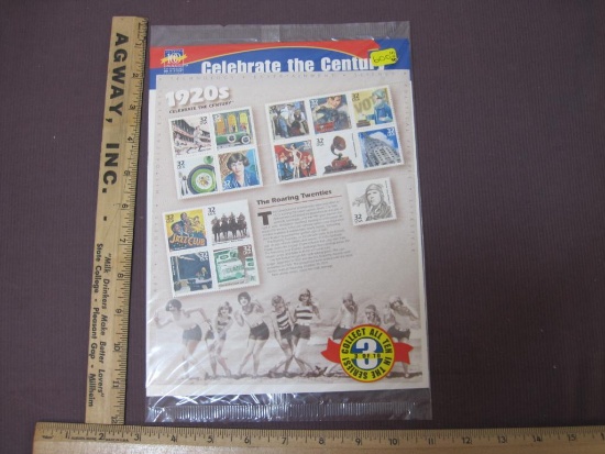 Celebrate the Century 1920s Collectors Series US Postage Stamps, sealed, 1998