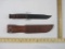 USMC Ka-Bar Knife and Belt Sheath, 1 lb