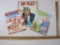 Two MAD Magazines and Metal MAD Uncle Sam Sign, issues 305 (Sept 1991) and 315 (Dec 1992), 1 lb 2 oz