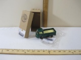 Metal O Scale Green Service Car, ETS, in original box, 10 oz