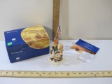 Volunteers Goebel Ceramic Hummel Figurine No. 50/2/0 in original box, Limited Edition #3397/5000, 10