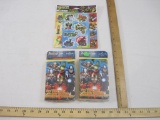 TMNT Stickers and Avengers Party Invitations, all sealed, 13 oz