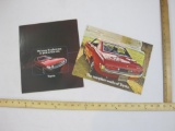 Two Vintage Toyota Sales Brochures including Celica ST, Corolla, Corona, Mark II, Crown, Half-Ton