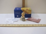 Australian Wanderer Goebel Ceramic Hummel Figurine in original box, 8 oz
