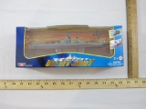 Motor Max USS New Jersey Die Cast Metal & Plastic Model Battleship, new in box, 12 oz