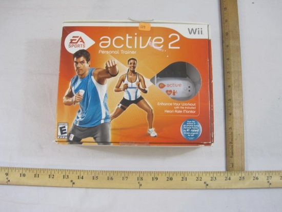 Wii EA Sports Active 2 Personal Trainer in original box, 1 lb 3 oz