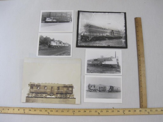 Lot of The Baldwin Locomotive Works Electric Locomotive Photographs, 2 oz