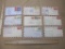 A 1930s through 1960s lot of 9 Air Mail envelopes, including at least one First Day of Issue stamp