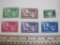 Six Postage Stamps from the United States Commonwealth of the Phillippines,