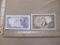 Two 100 Pesetas Paper Currency Notes from Spain from 1953 & 1970