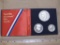 United States Bicentennial Silver Proof Set, Beautiful Condition Proof Dollar, Half Dollar and