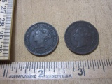 1881 and 1882 Canadian Large Cents