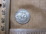 1951 2.5 Escudo .650 silver coin, 3.5 g