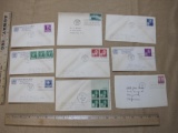 Eight 1940 First Day of Issue covers (including Elias Howe, Samuel F.B. Morse Eli Whitney, Luther