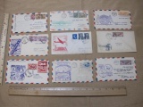 1930's and 1940's Airmail Covers, First Day Issues, includes First Flight to Helsinki and American
