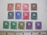 Lot of 1940's Hungary Stamps, various denominations, marked ezer-p,