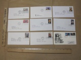 Batch of nine 2004 to 2011 First Day of Issue covers, including 2004 Lewis & Clark Bicentennial,