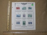 US Commemorative Stamps, 1952: including NATO, Grand Coulee Dam, 4-H Clubs and more, hinged or in