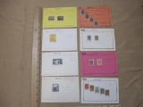 1922 through 1931 Russia Postage Stamps, Hinged on display cards