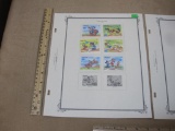 Mickey Mouse and Friends Grenada Stamps, Donald Duck, Goofy and Austrailian Friends, unhinged, gum