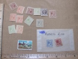 Mint Puerto Rico Stamps, 1930's and more, gum is intact, stamps are not hinged