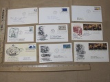 Lot of First Day Covers from 1975-1976, Centennial Invention of the Telephone, 50th Anniversary of