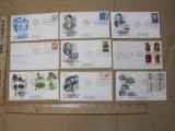1978-1979 First Day Covers honoring Robert F. Kennedy, John Steinbeck, and Martin Luther King