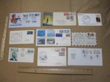 Envelope lot with several First Day of Issue covers, including Arctic Explorations Admiral Byrd 1959