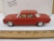 1961 Red Chevrolet Corvair 4-Door Sedan Promo Model Car with cream interior, Robert Maston