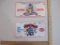 Two Sealed Disney Metal License Plates including Surprise! Walt Disney World 20th Anniversary AAA