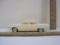 Cream Colored 1960s Chevrolet Corvair Promo Model Car with Cream Interior, 4-Door Sedan, 7 oz