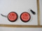 Two Lionel Big Red Switches, AbleNet Inc., 1 lb 3 oz