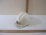 Vintage Hard Hat/Safety Helmet from Lincoln Tunnel Construction, Lincoln Tunnel 3rd Tube Last Bolt