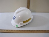 White Conrail Hard Hat/Safety Helmet, MSA Medium, 13 oz