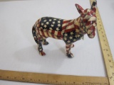 Patriotic Democrat Donkey Figure, 14 oz