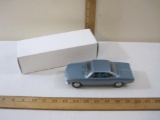 1965 Blue Chevrolet Corvair 2-Door Coupe Promo Model Car with blue interior, see pictures AS IS, 6