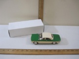 1962 Chevy Corvair 2-Door Coupe Promo Model Car, Two-Tone green and white, 6 oz