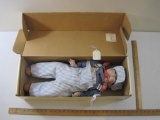 Bubba Chubbs Railroader A Lee Middleton Original Porcelain Doll in original box, 3 lbs 7 oz