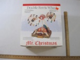 Double Ferris Wheel Mr. Christmas Display with 30 songs, in original box, 3 lbs 3 oz